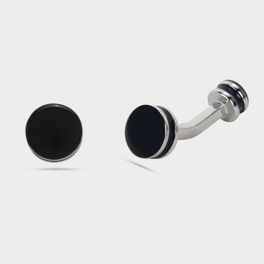 Elite Business Class Black Style Cufflinks