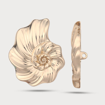 Curated Designer Collection Metal Button