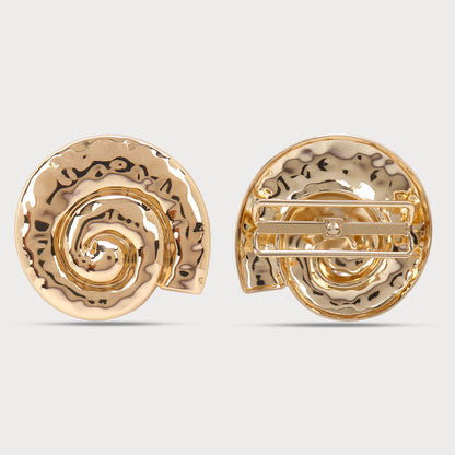 Runway Swirl Shell Inspired Buckle