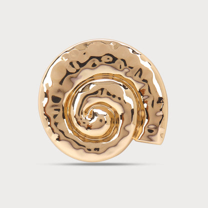 Runway Swirl Shell Inspired Buckle