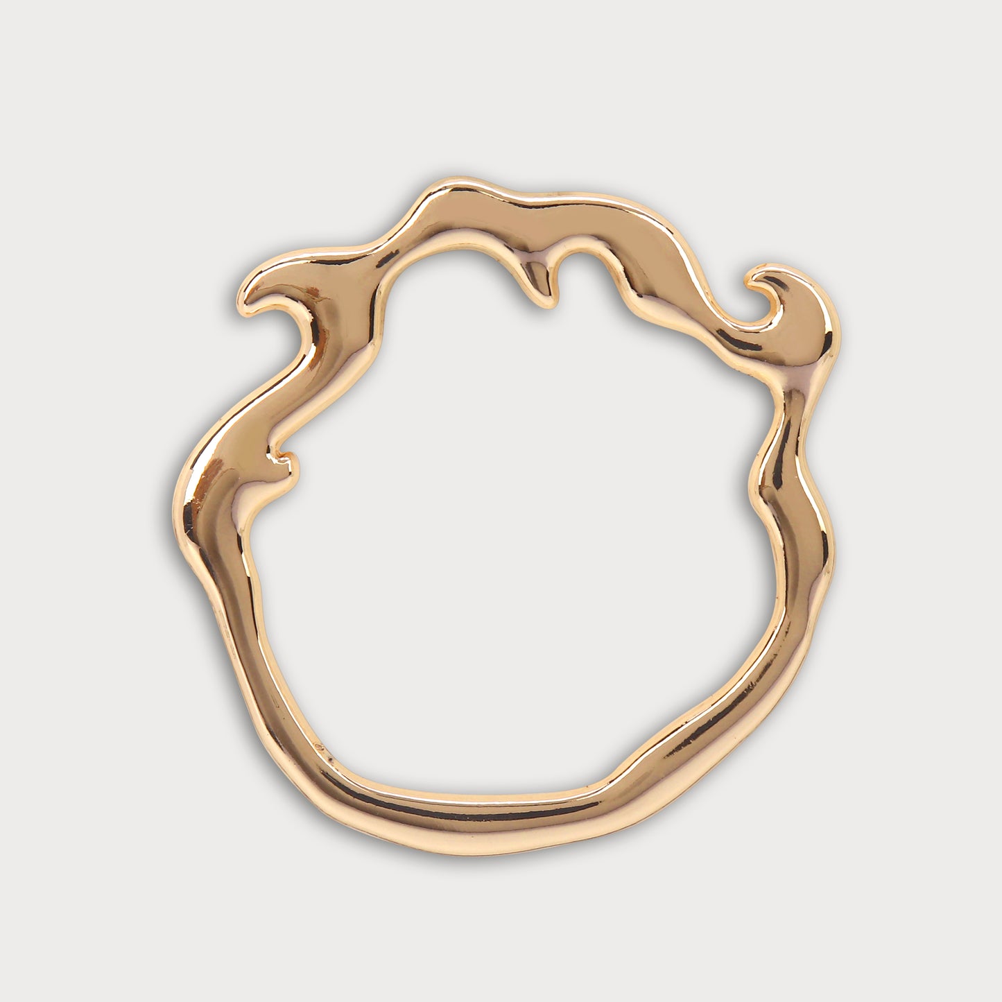 Abstract Shape Fashion Buckle