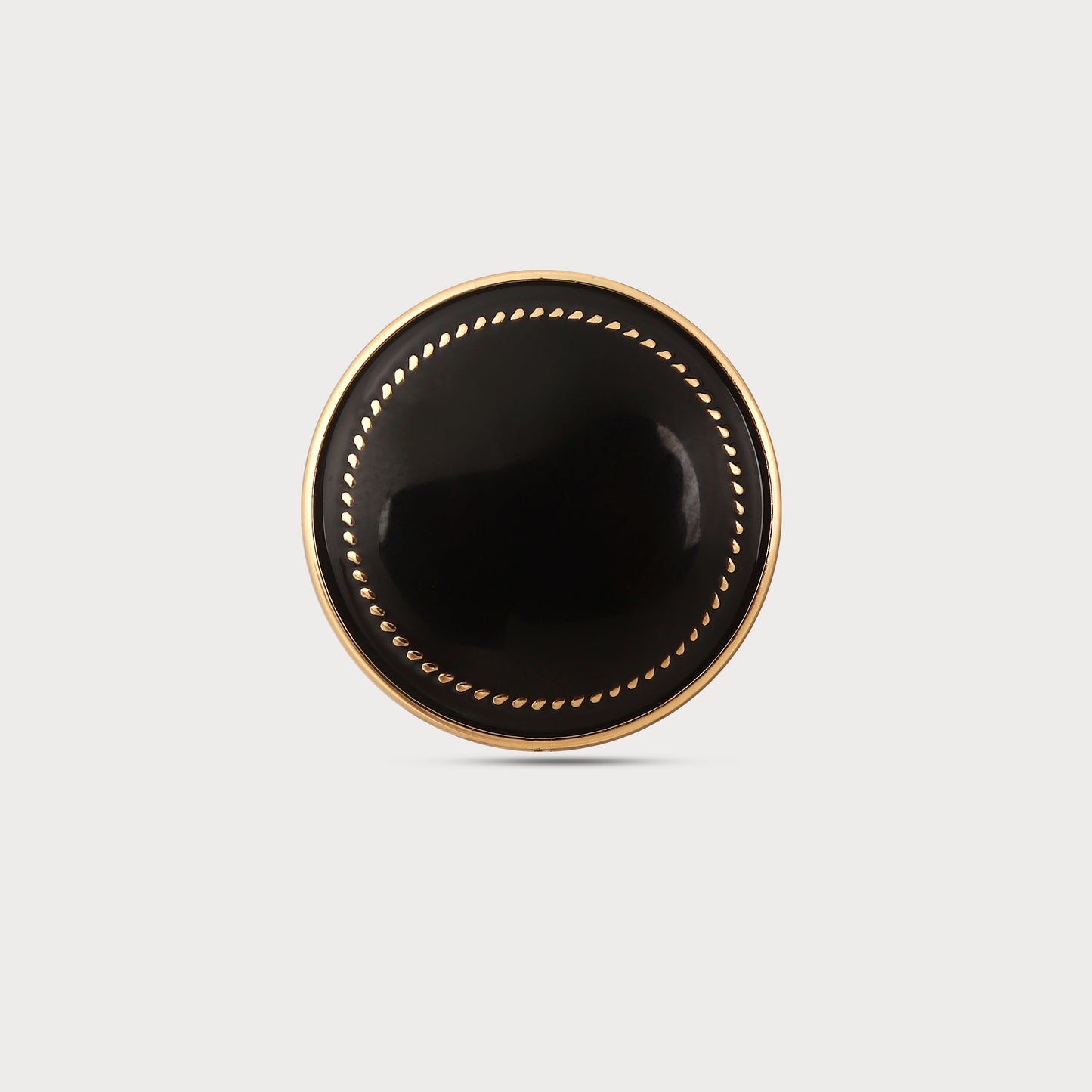 Black Shiny Luxe Buttons