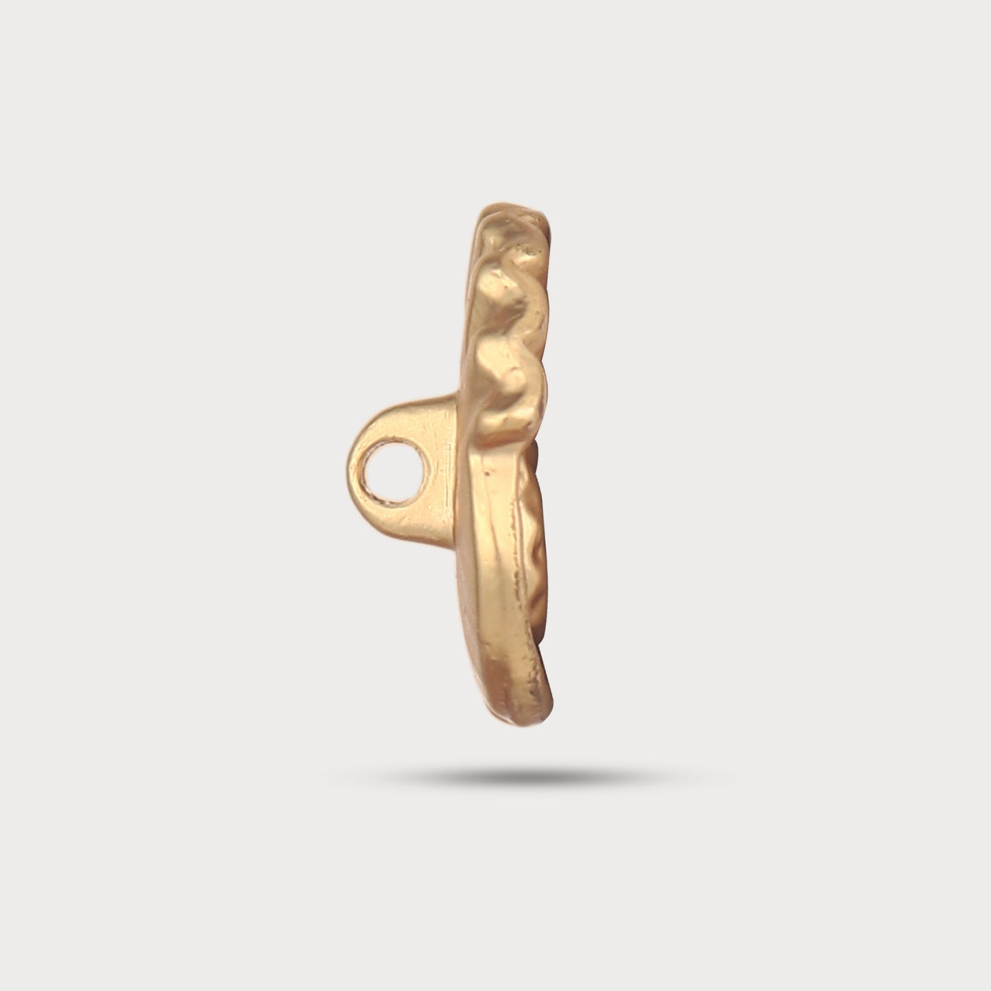 Bespoke Gold Metal Button