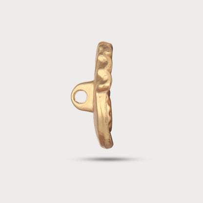 Bespoke Gold Metal Button