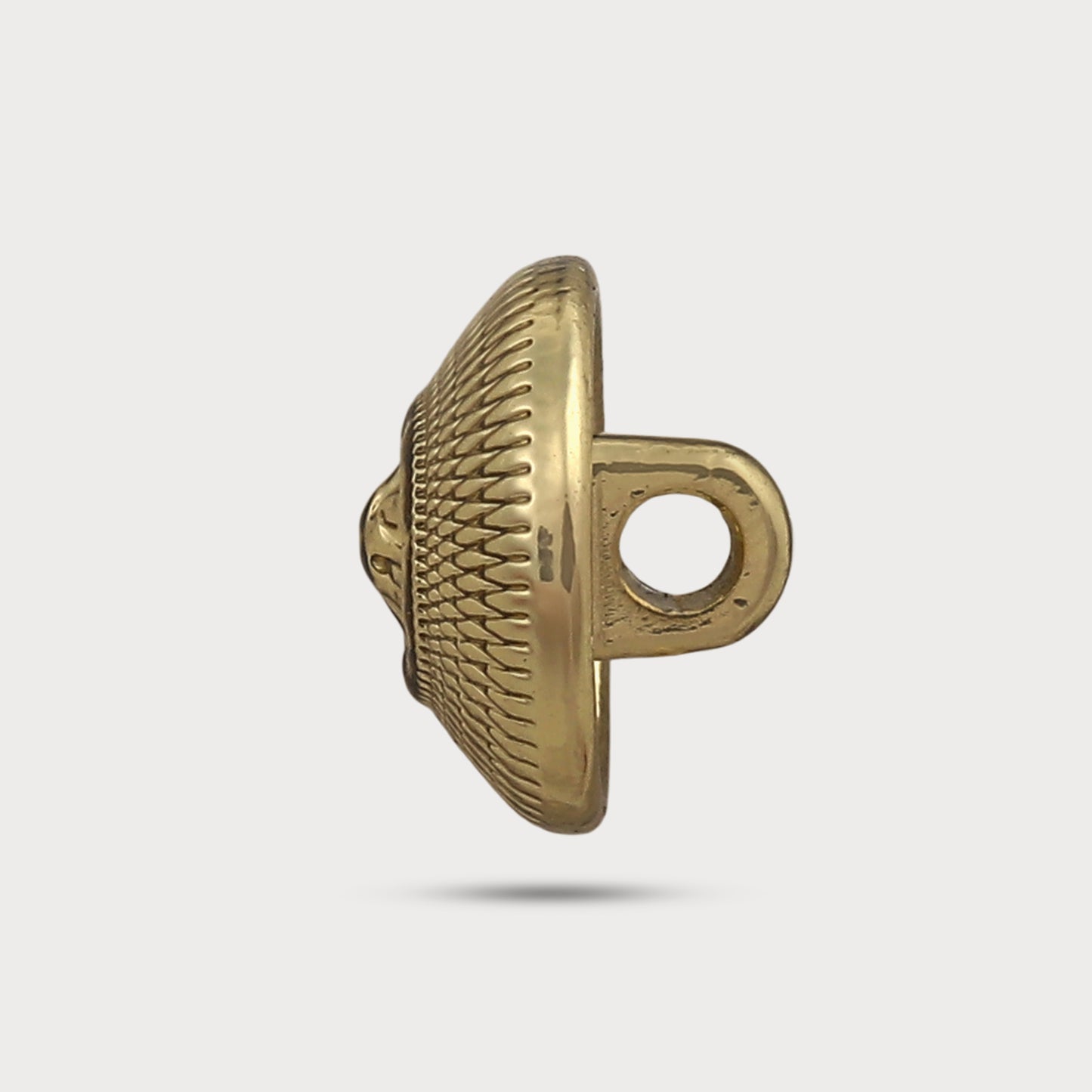 High-Quality Polished Dome Metal Button