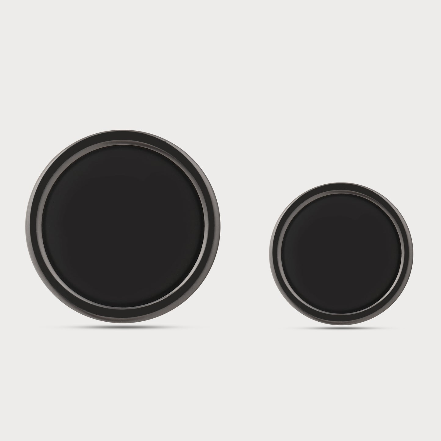 Black Shiny Luxe Buttons