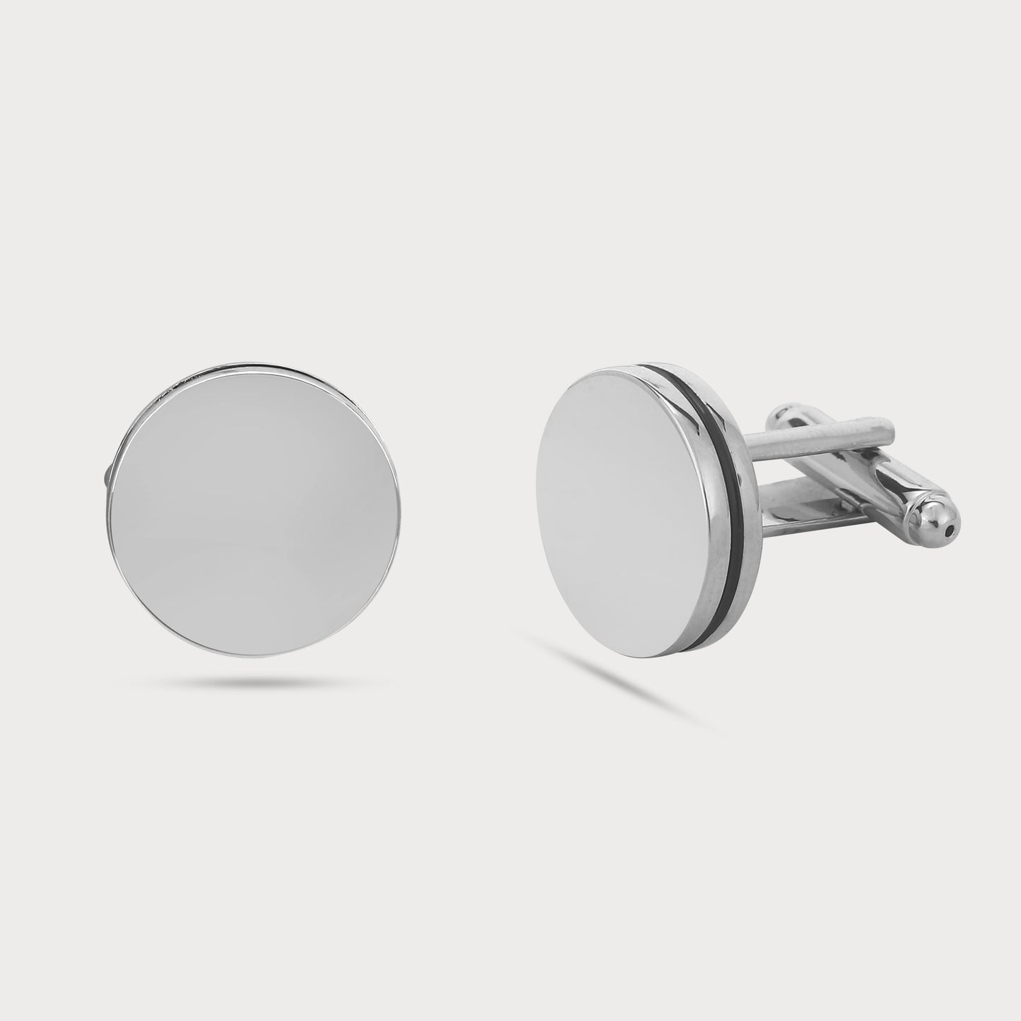 Professional Classic Round Cut Designer Cufflinks