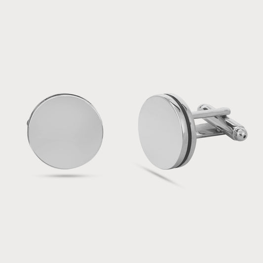 Professional Classic Round Cut Designer Cufflinks