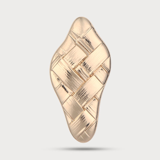 Iconic Gold Big Size Metal Button
