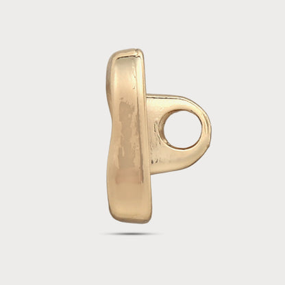 Luxury Artistic Form Metal Button