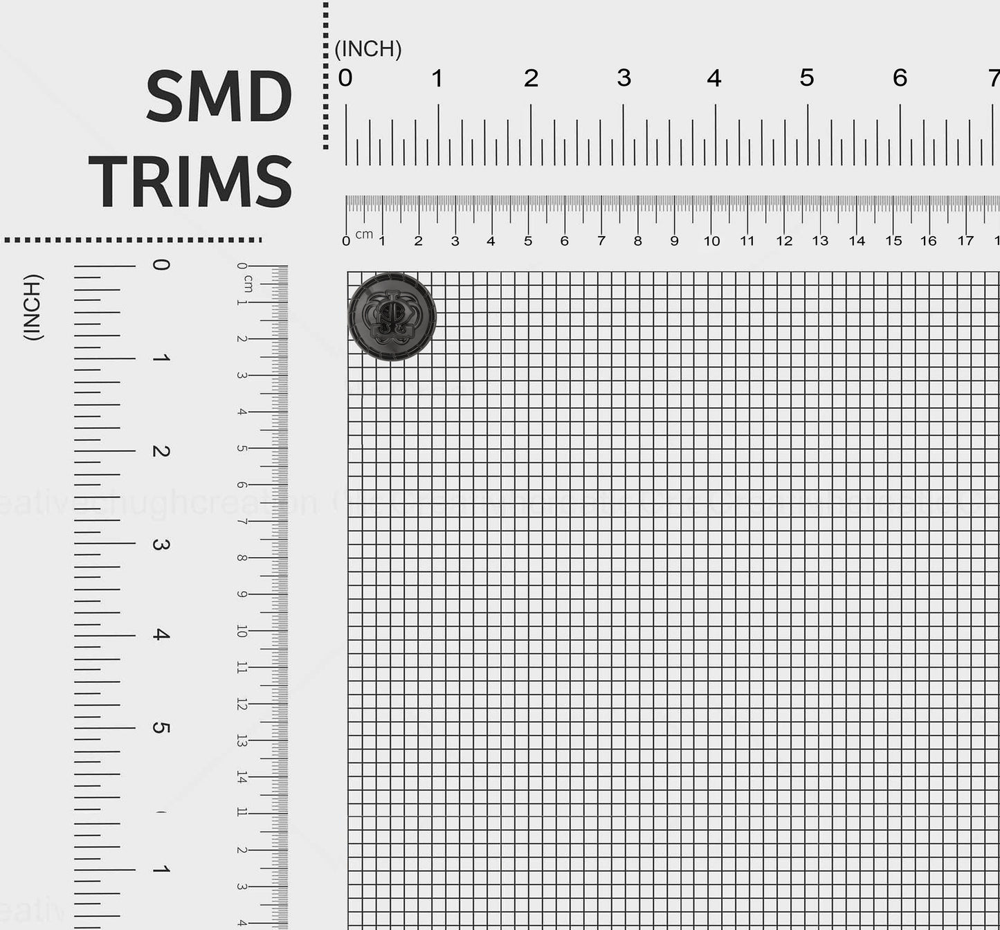 Signature Black Polished Buttons