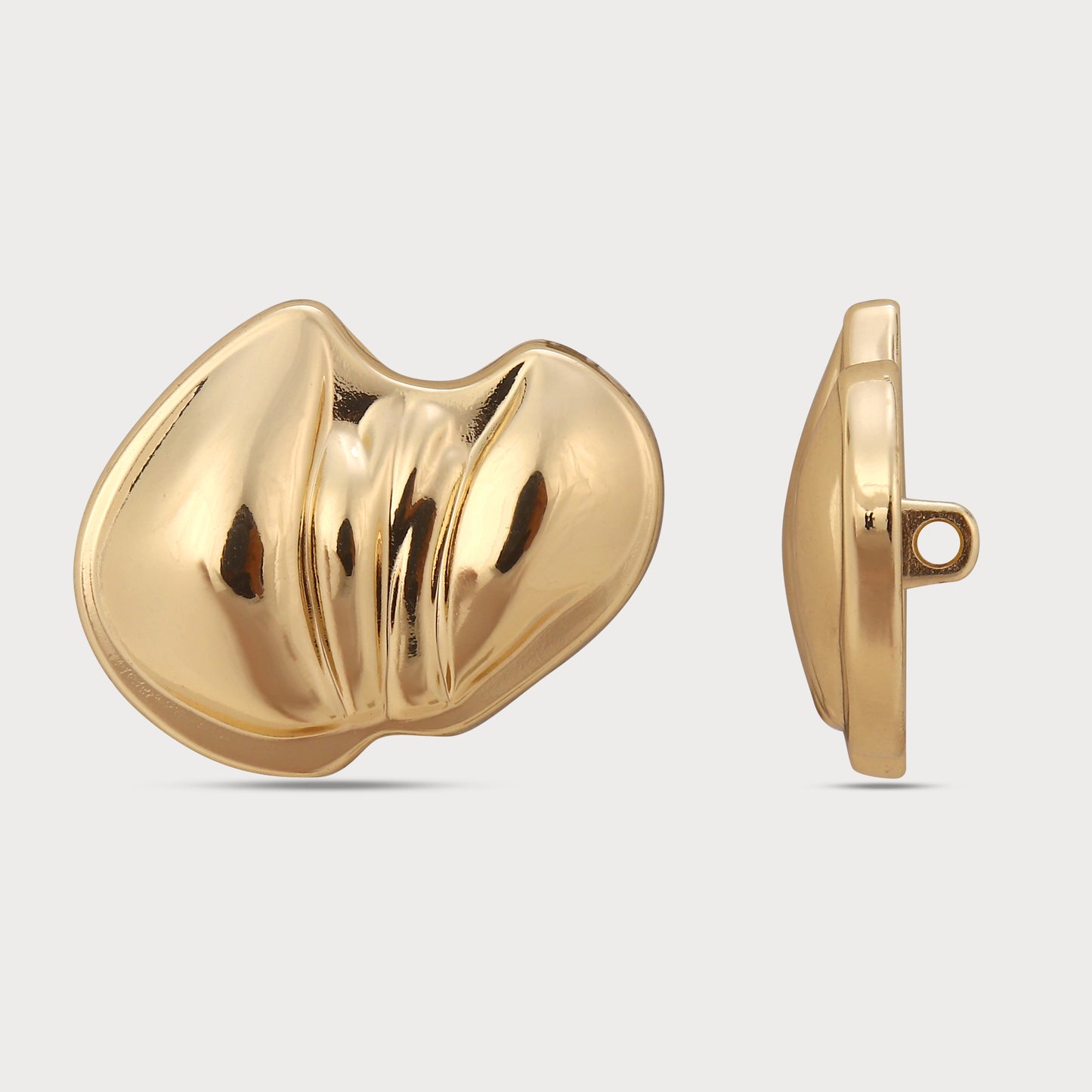 Signature Gold Metal Buttons for Luxe Dresses