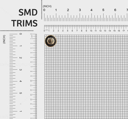 High-End Black Buttons