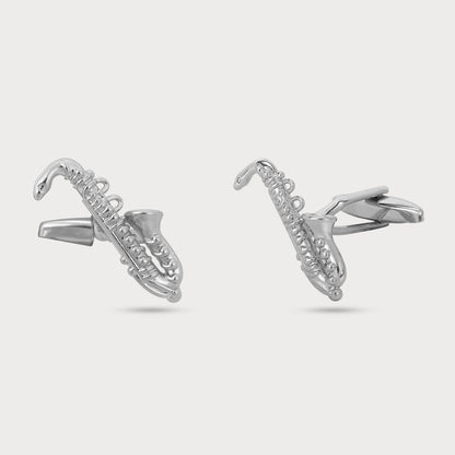 Abstract Pattern Luxury Metal Cufflinks