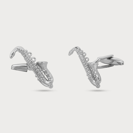 Abstract Pattern Luxury Metal Cufflinks