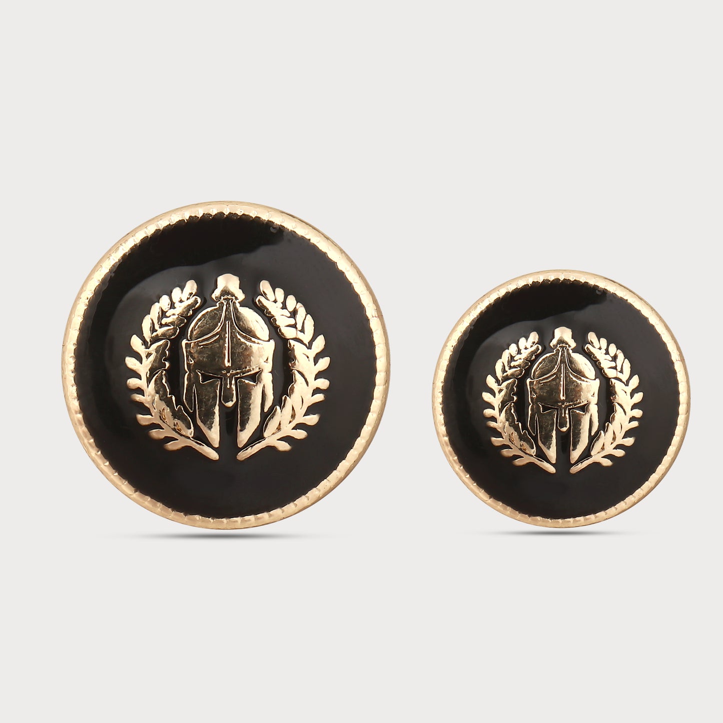 High-End Black Buttons