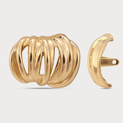 Golden Buttons with Polished Designer Finish