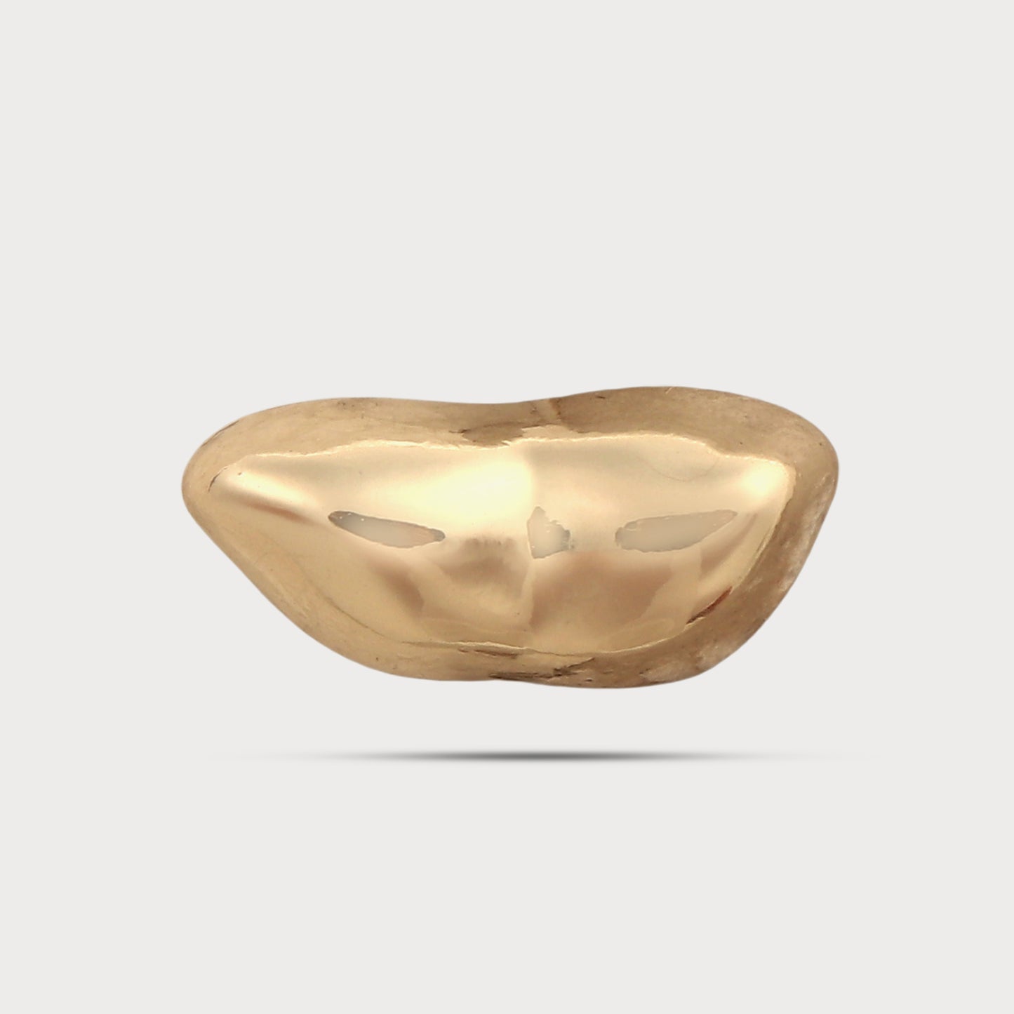 Contemporary Sculpt Metal Button