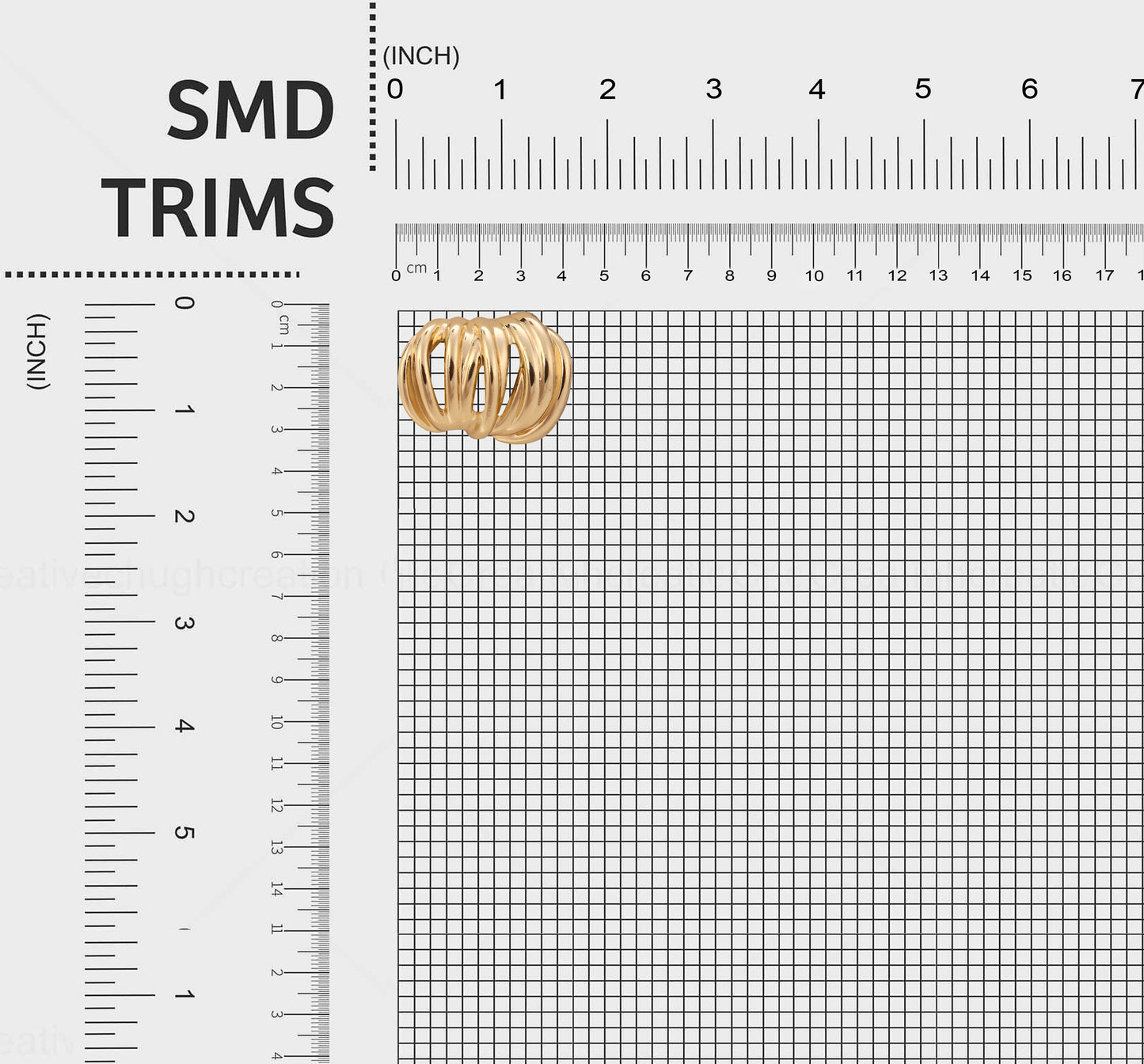 Golden Buttons with Polished Designer Finish