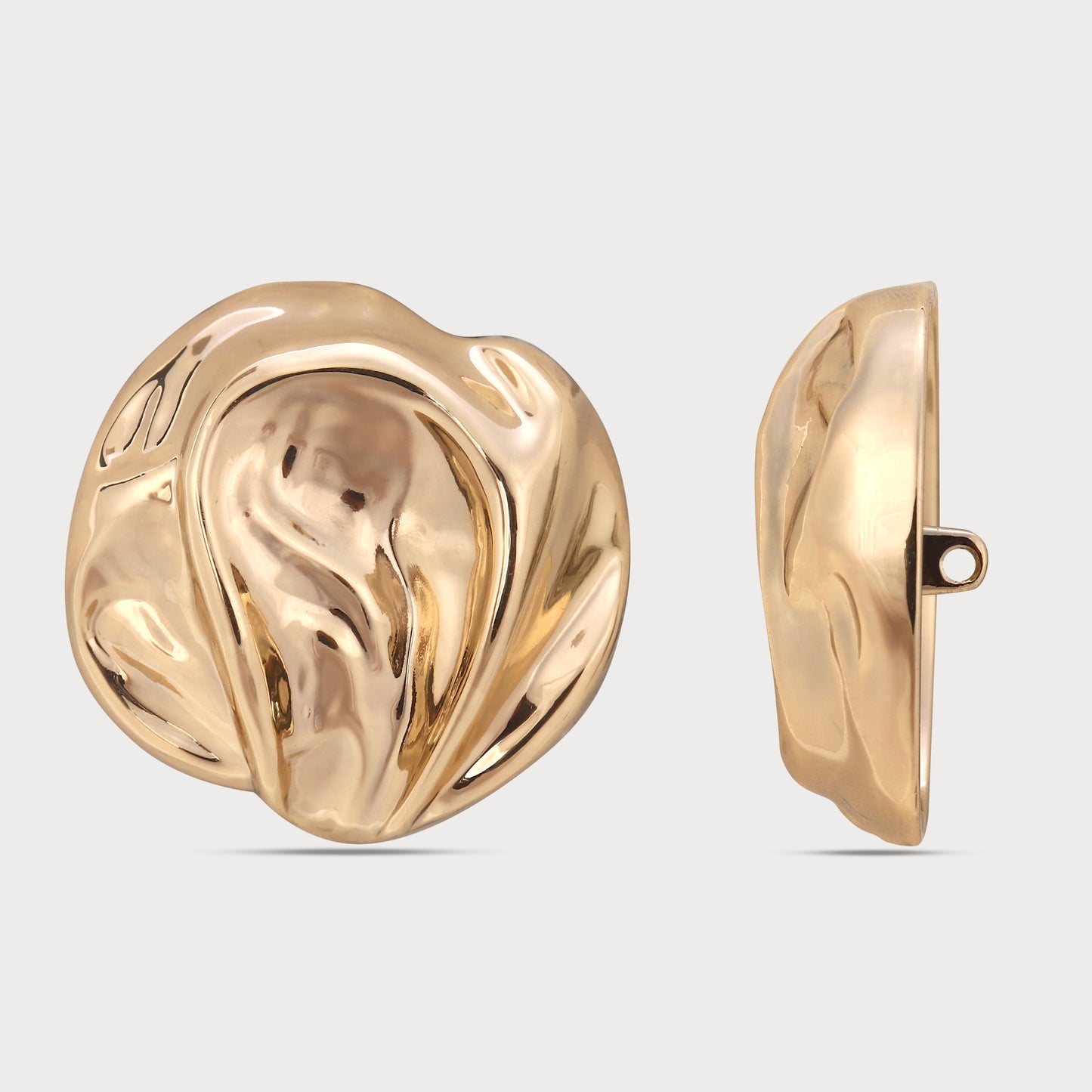 Modern Gold Statement Buttons for Premium Fashion