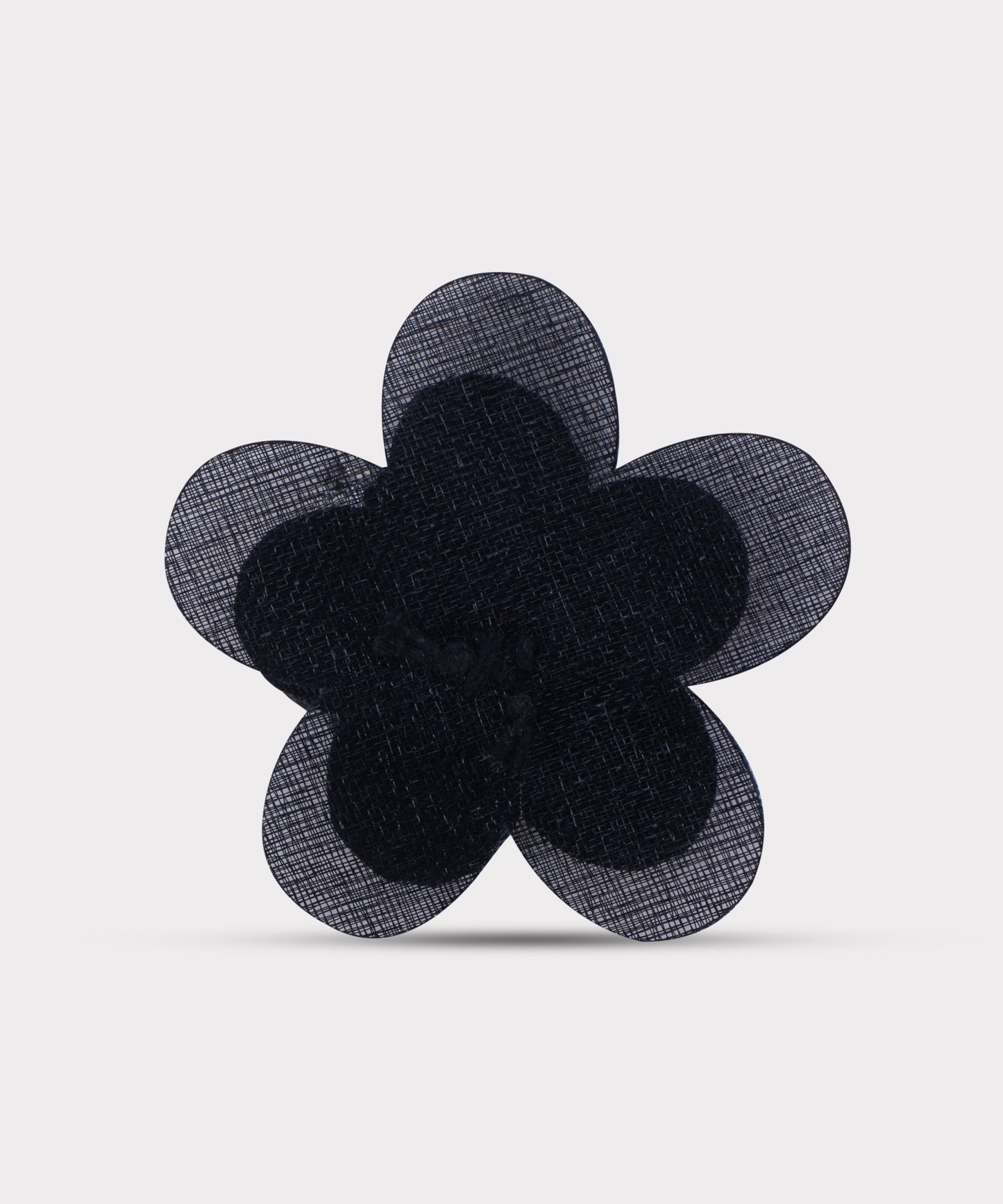 Black Designer Flower Patches (Pack of 5 Pcs)