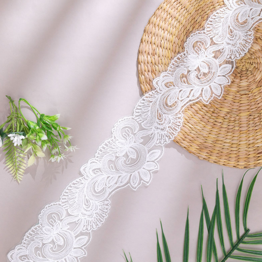 Designer Organza Net Embroidery Lace