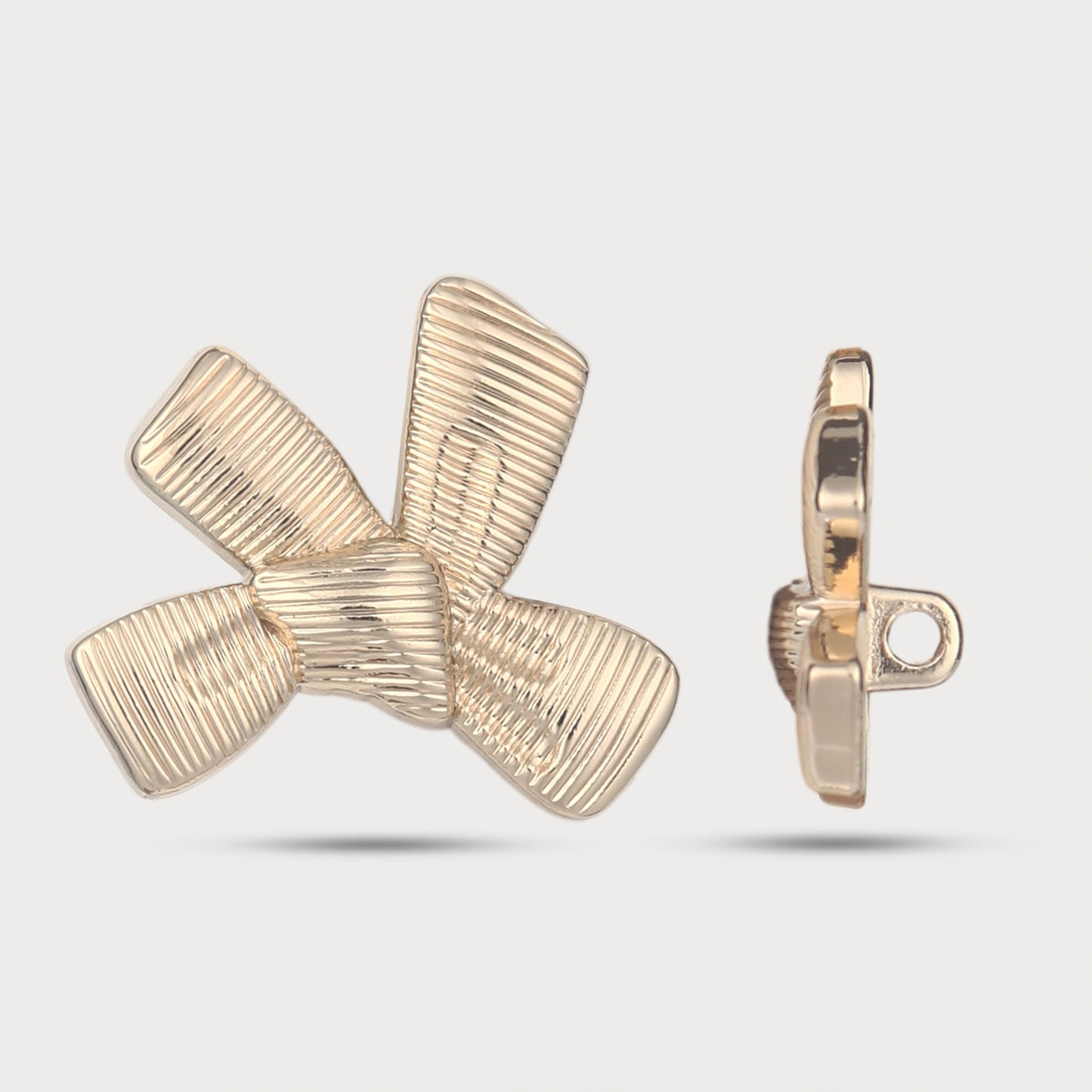 Studio Collection Gold Metal Button
