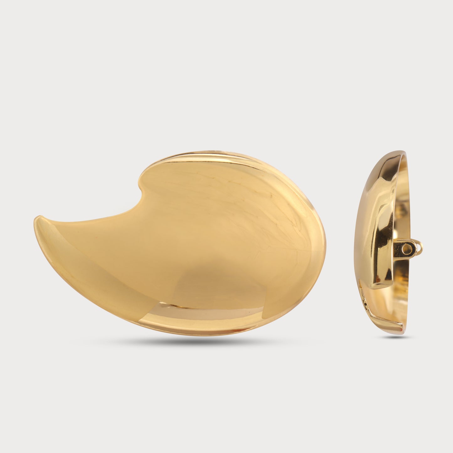 Fashion Forward Big Metal Buttons