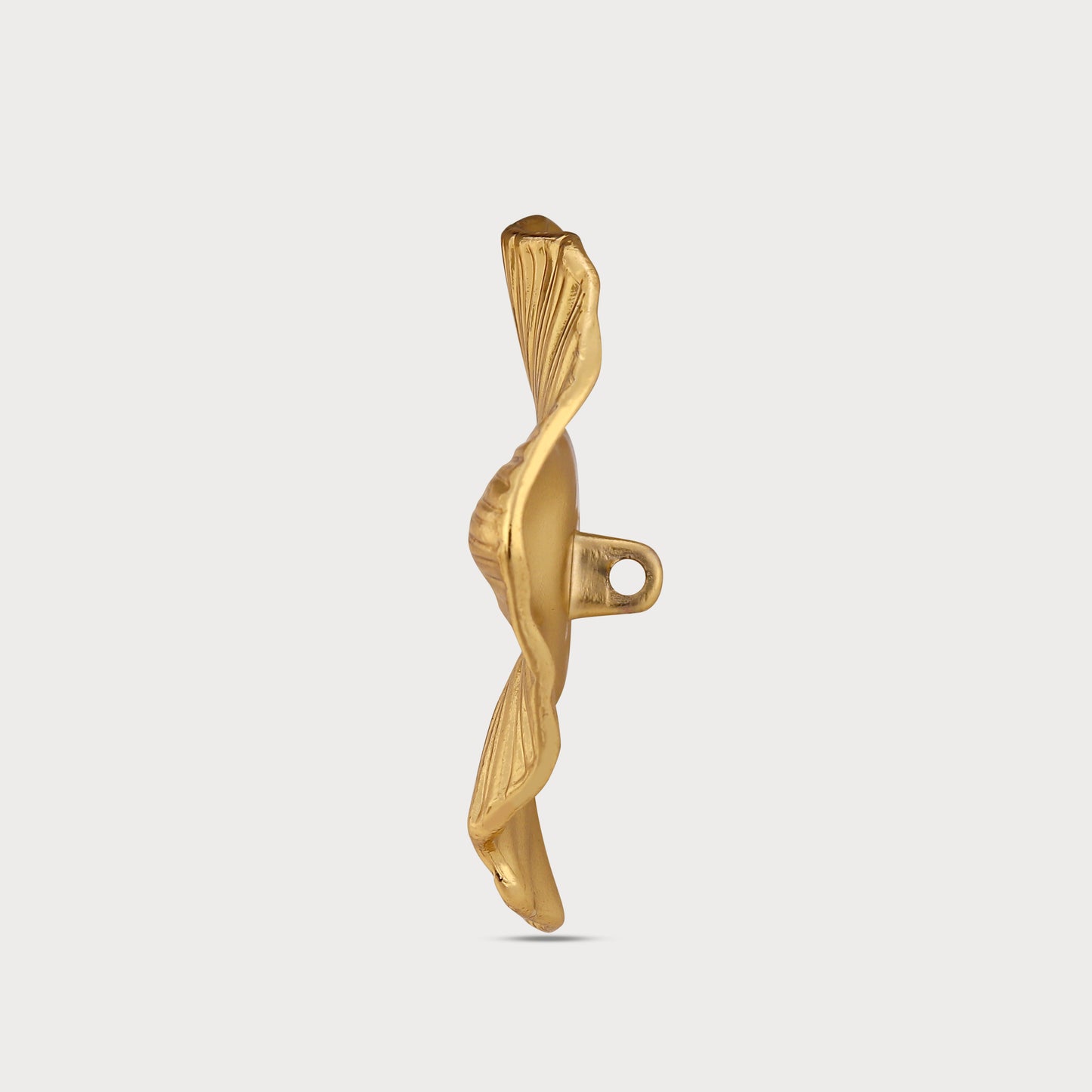 Golden Buttons with Modern Couture Edge