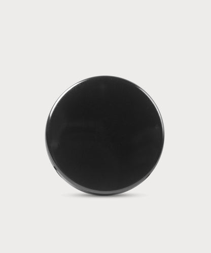 Glossy Jet Black Button with Minimalist Appeal (7 Big & 6 Small)