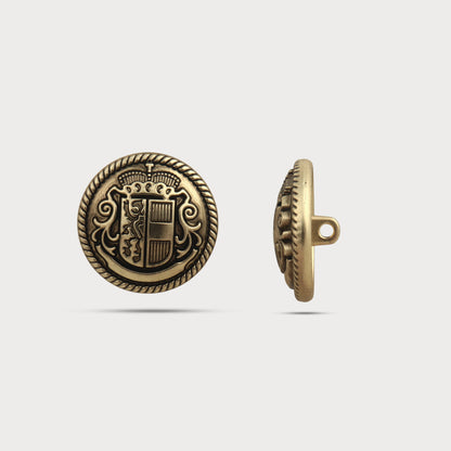 High-End Designer Blazer Button