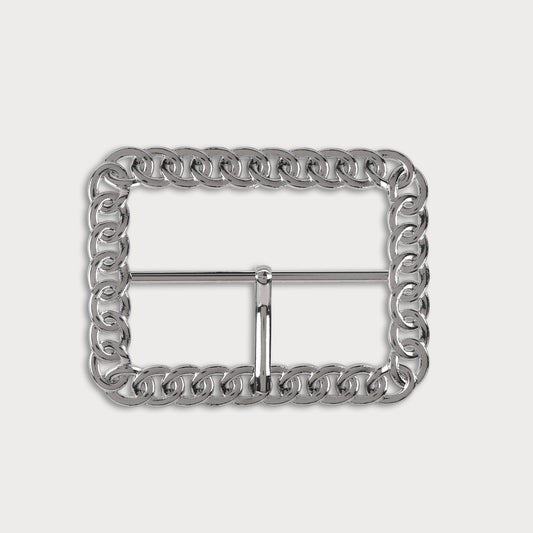 Night Runway Edit Silver Metal Buckle