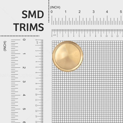 Couture Golden Shine Button