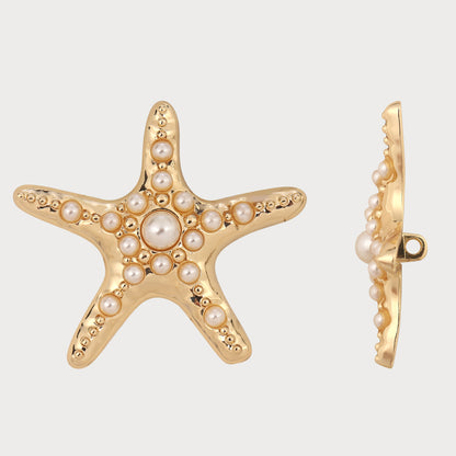 Star Couture Metal Button
