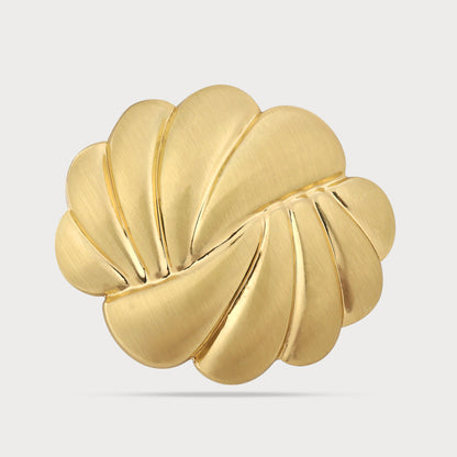 Bold Luxe Oversize Golden Button