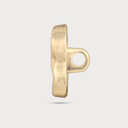Irregular Form Metal Button