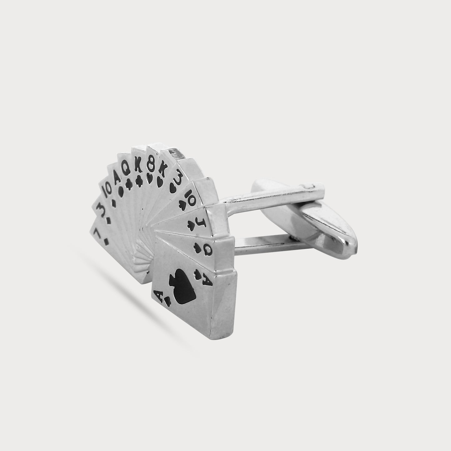 Refined Limited Edition Casino Cards Cufflinks
