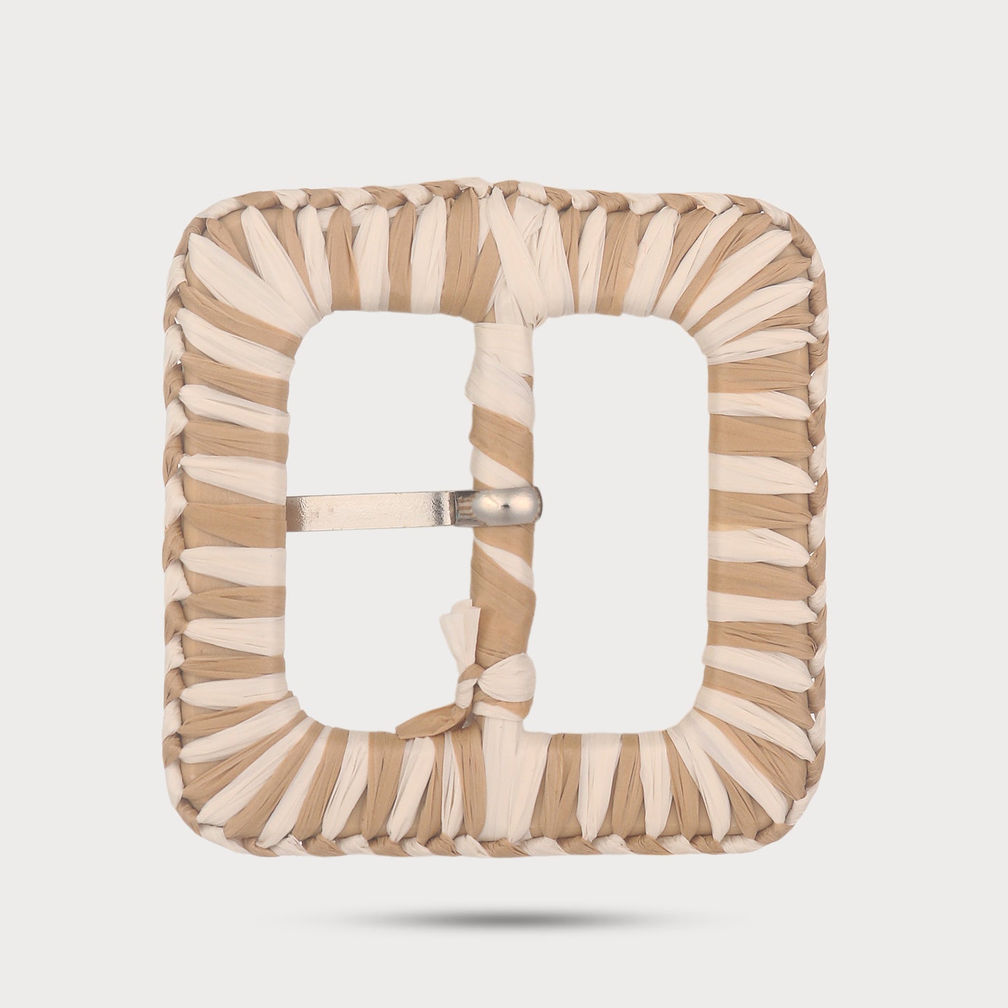 Crafted Raffia Designer Buckle