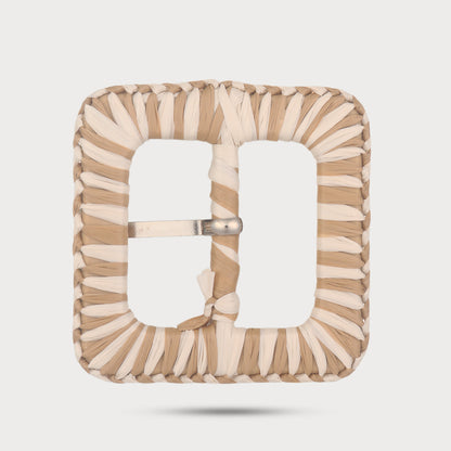 Crafted Raffia Designer Buckle
