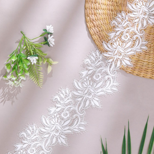 Sequins & Thread Embroidery Lace