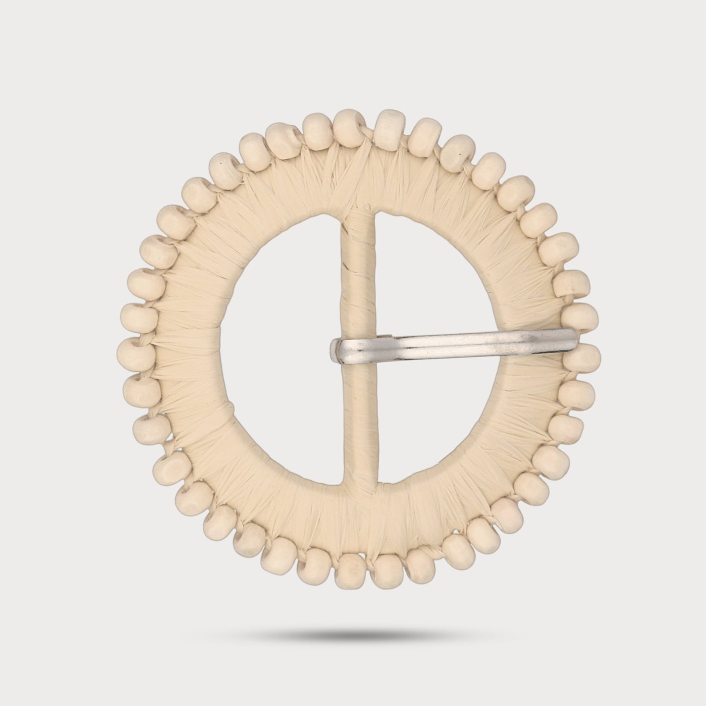 Artisan Weave Raffia Buckle