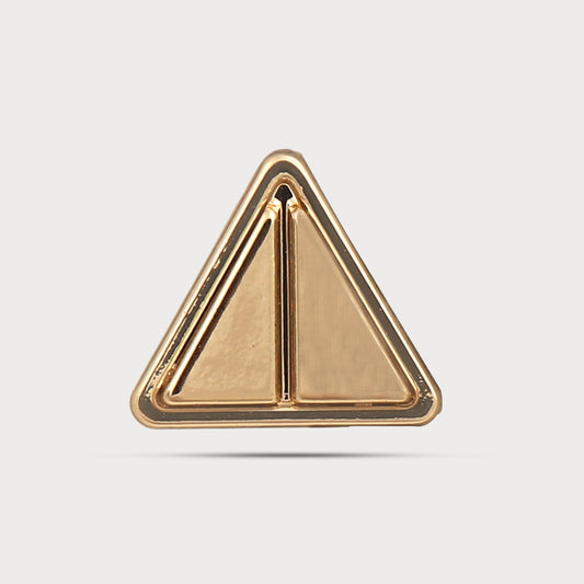 Premium Designer Triangle Metal Button