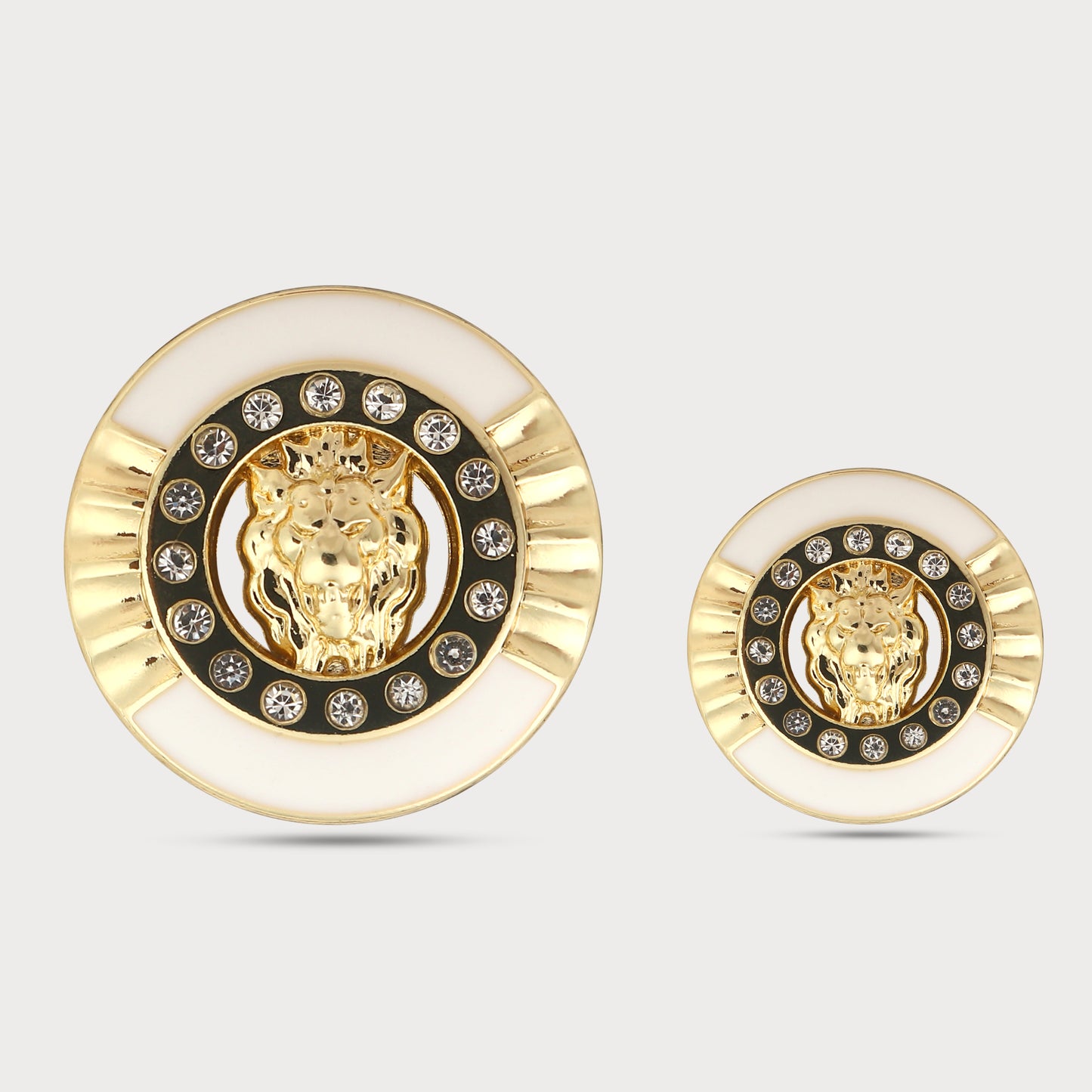 Royale Designer Lion Buttons