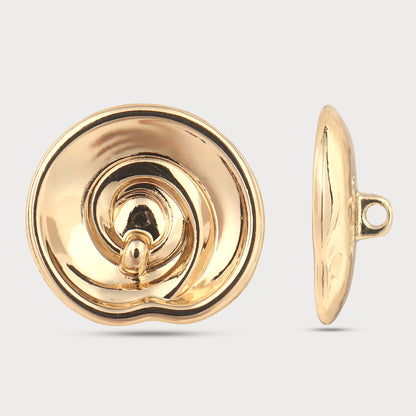 Luxury Runway Metal Buttons – Couture Finish