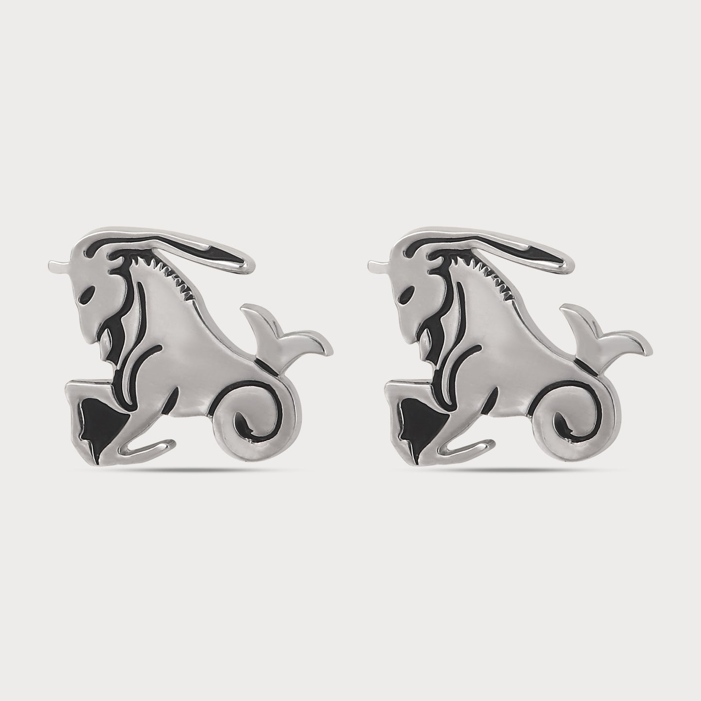 Exclusive Dual Tone Bull Accent Cufflinks