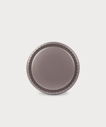 Matte Silver Button with Soft Rounded Edges (7 Big & 6 Small)