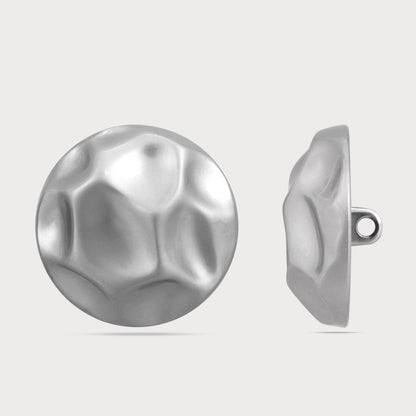 Studio Collection Textured Silver Buttons