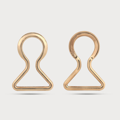 Runway Inspired Metal Clasp