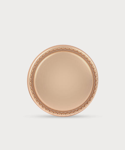 Matte Gold Button with Soft Rounded Edges (7 Big & 6 Small)