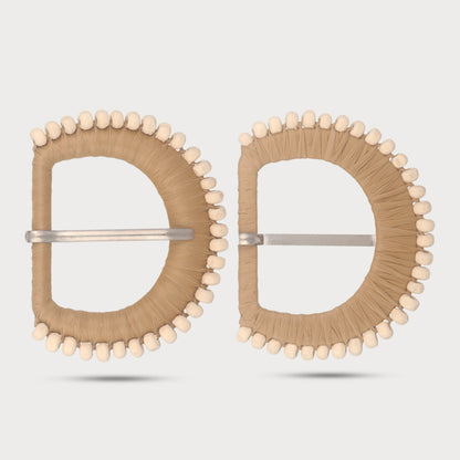 Creative Studio Raffia Buckle